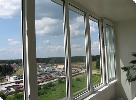 пластиковое окно балконное Котельники