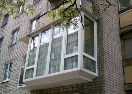 Полное остекление балкона от пола до потолка Котельники