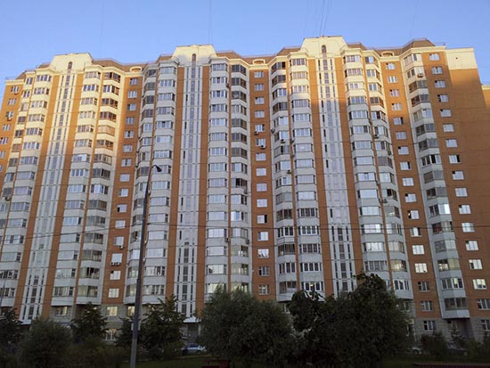 Остекление балконов и лоджий в доме серии П44Т Котельники